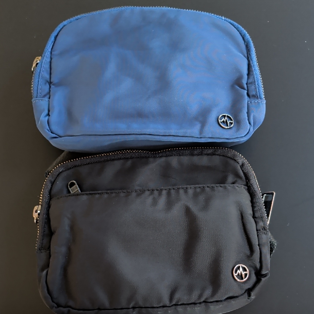 Stylish Blue and Black Women's Crossbody Bags